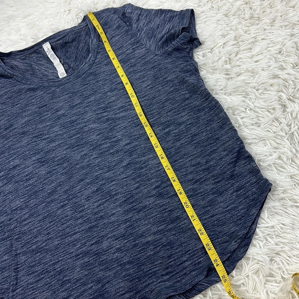 Lululemon Meant To Move Tee Heathered Hero Blue_4